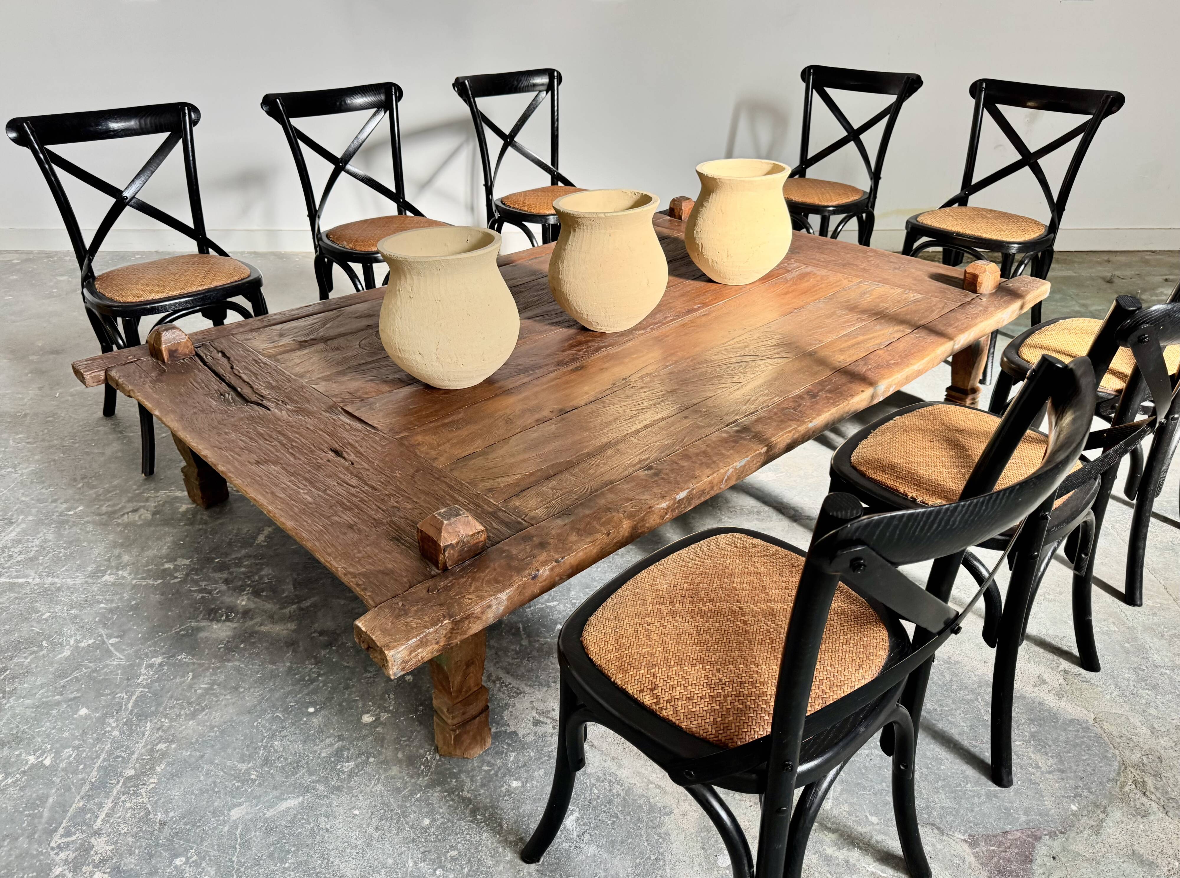 Large Antique Indonesian Coffee Table