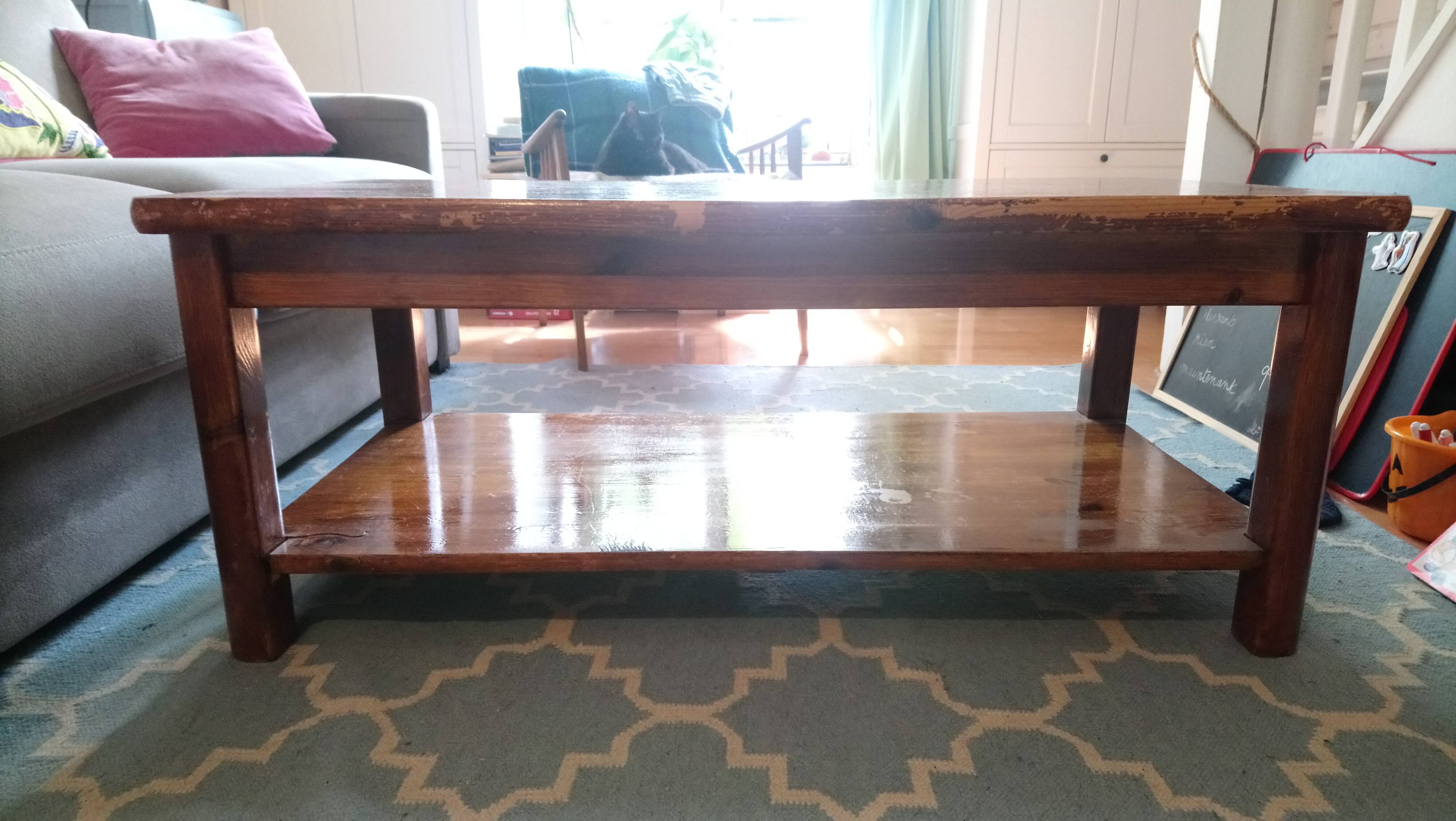Vintage "pub" style coffee table