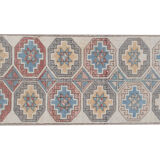Tapis coureur turc oushak 49 x 255 cm