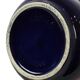 Vintage West Germany Pottery Scheurich Blue Orange Fat Lava 408-40