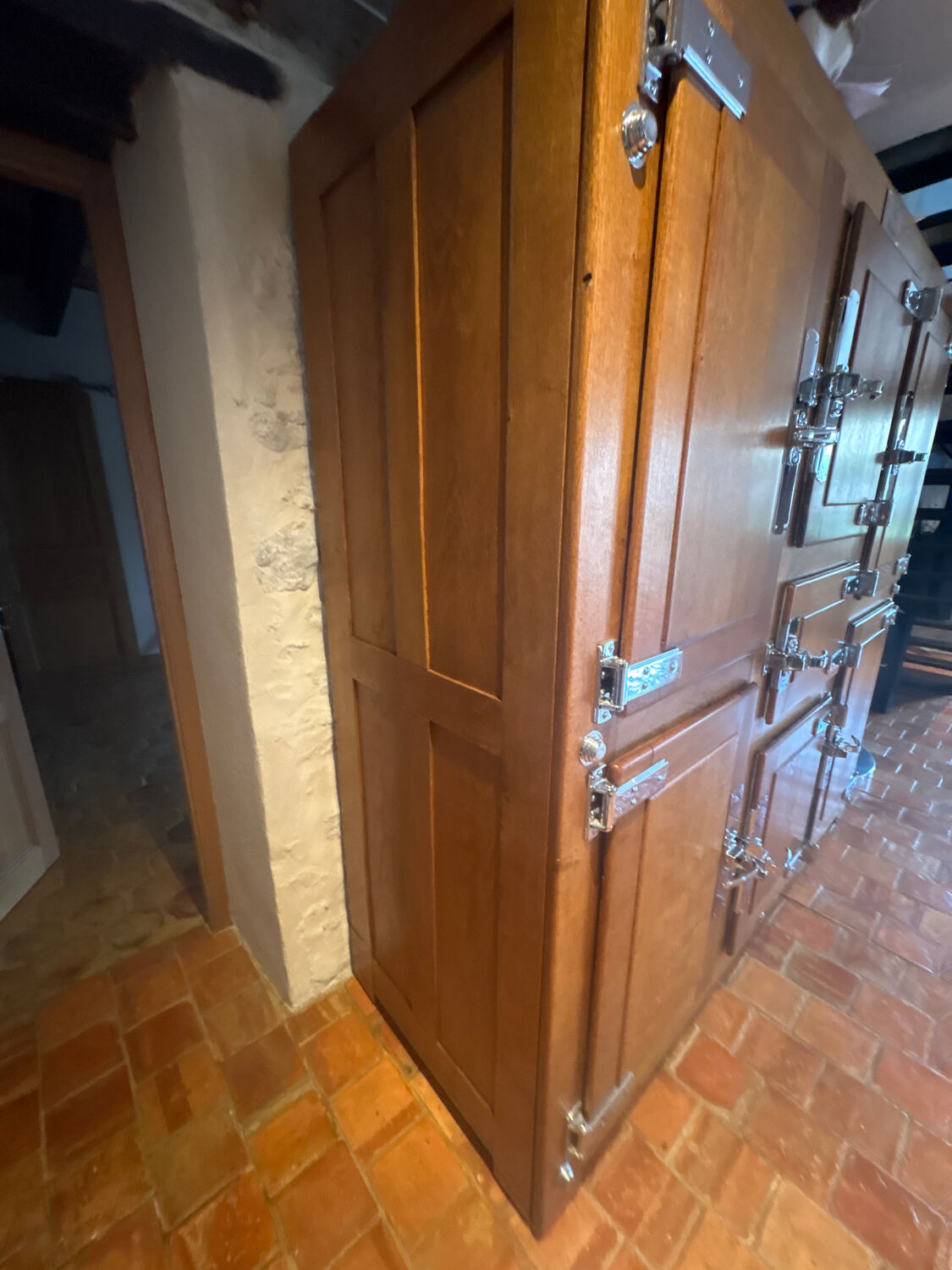 Old refrigerator furniture