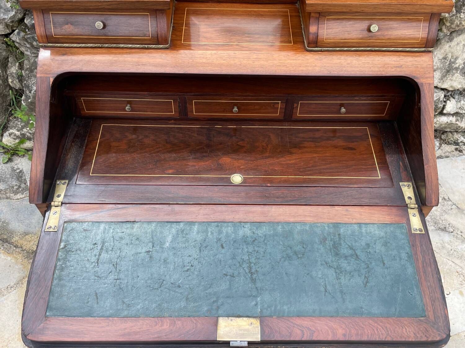 Petit bureau de Dame de style Louis XV époque XIXeme siècle