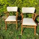 Pair of bridges armchairs