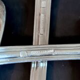 24-piece silver-plated metal cutlery set "Deettjean 190" and their box - Filet de Coeur model - Ref 11
