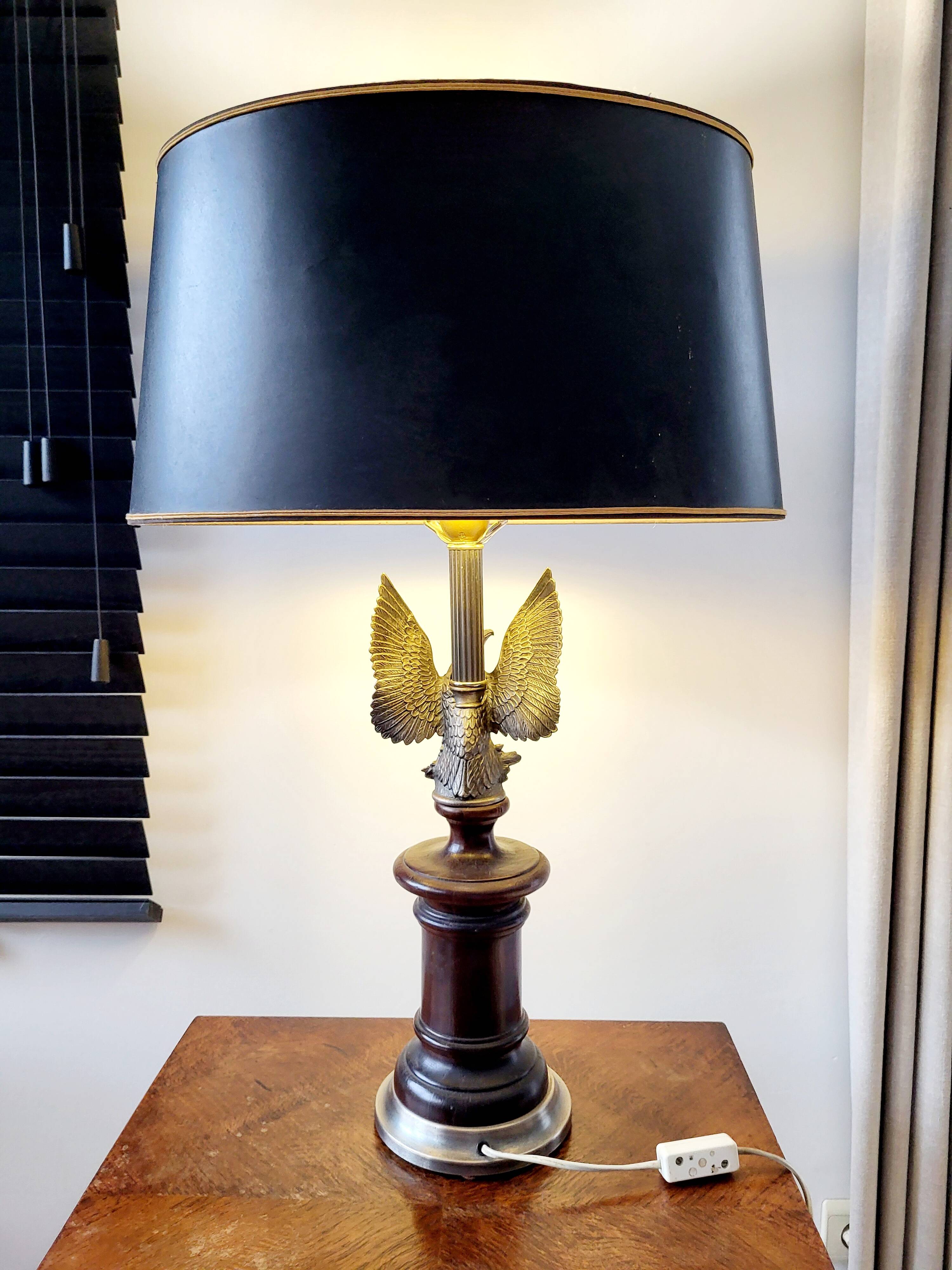 Lampe aigle, Deknudt, 1970, Belgique