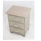 Small Gustavian Gray-Painted Chest of Drawers with 3 Drawers