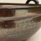 Belgian stoneware dish signed