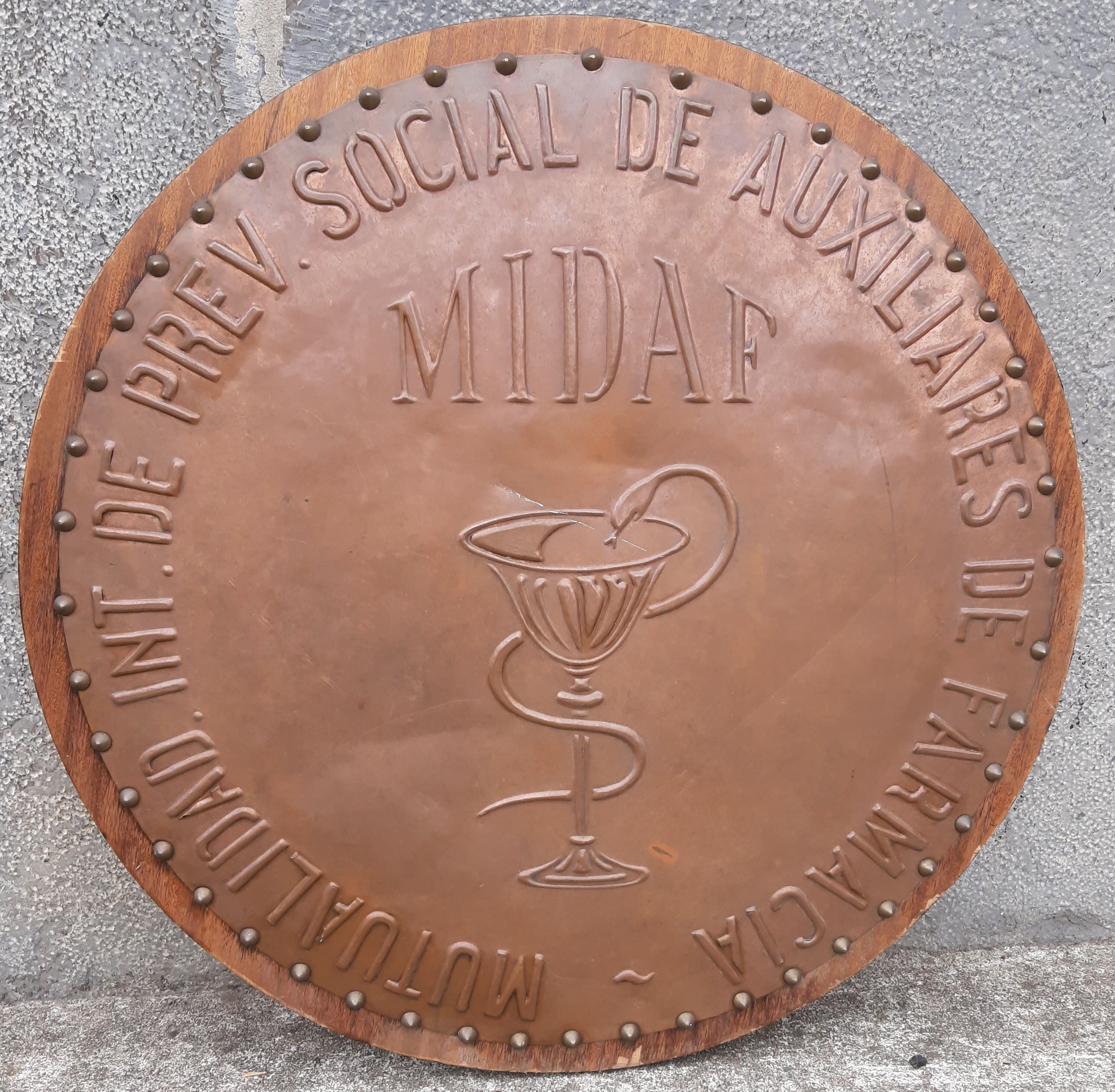 Mutual sign of pharmacy auxiliaries (Barcelona)