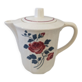 Old flowered teapot badonviller