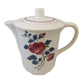 Old flowered teapot badonviller