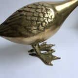 Brass animal large duck 1950s