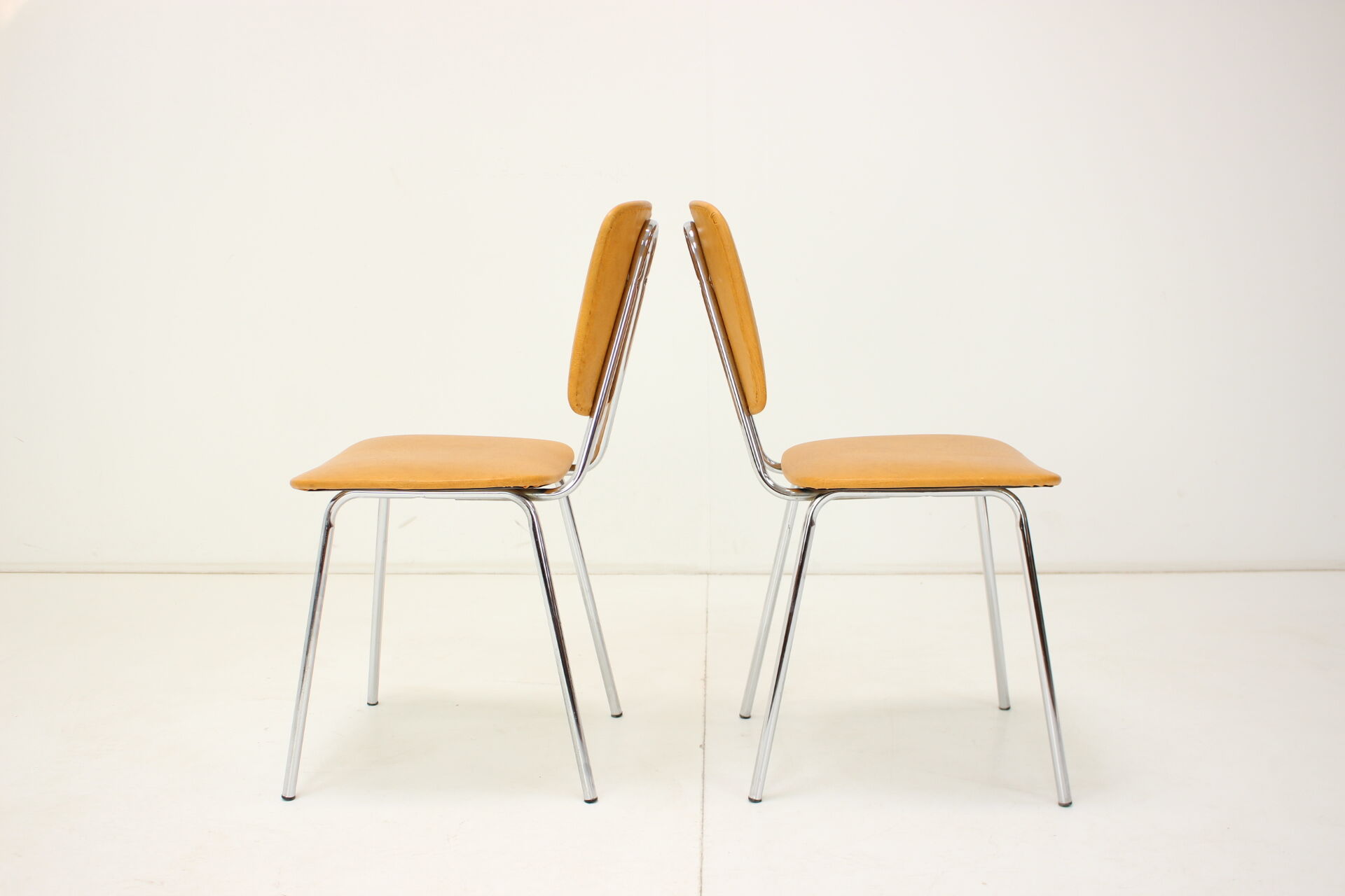 1970s Set of Four Dining Chairs, Czechoslovakia