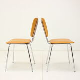1970s Set of Four Dining Chairs, Czechoslovakia