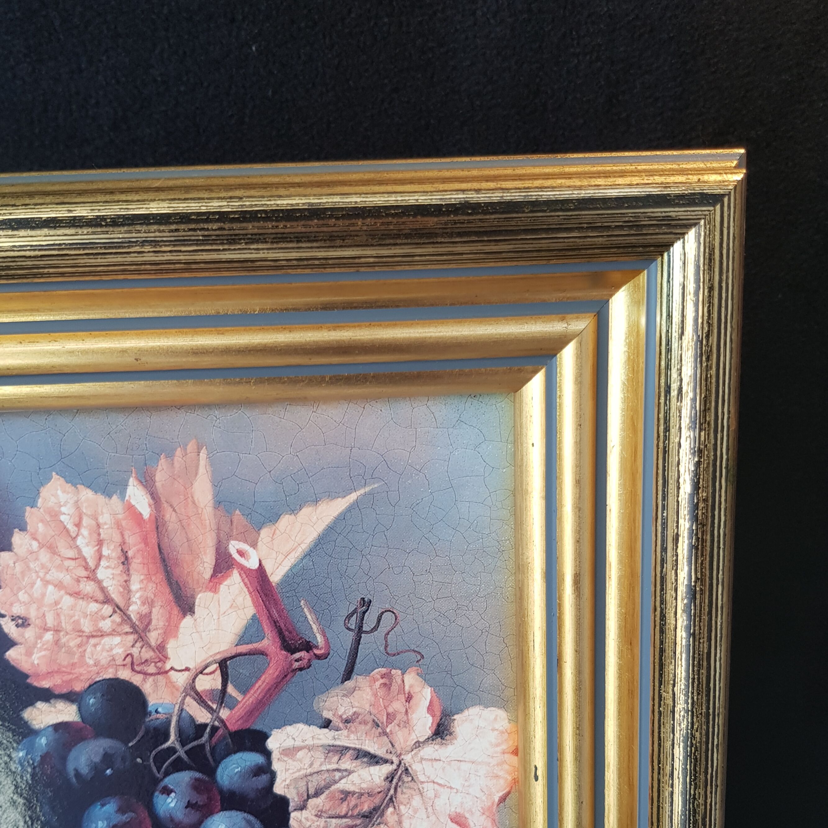 Printed still life canvas