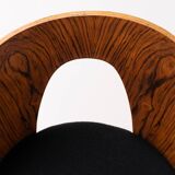 Set of 4 Mid Century Dining Chairs by A.Šuman, Reupholstered in KVADRAT