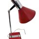 Lampe de bureau italienne en bois et métal 1960