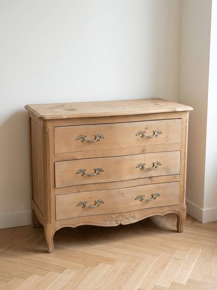 Renovated antique chest of drawers