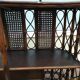 Set Bar + 2 rattan stool bamboo cannage