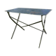 Antique black metal folding table – good quality