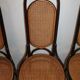 Lot of 4 thonet chairs no. 17 of the 70s