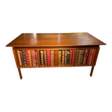 Double-sided teak desk by Arne Vodder, 1960