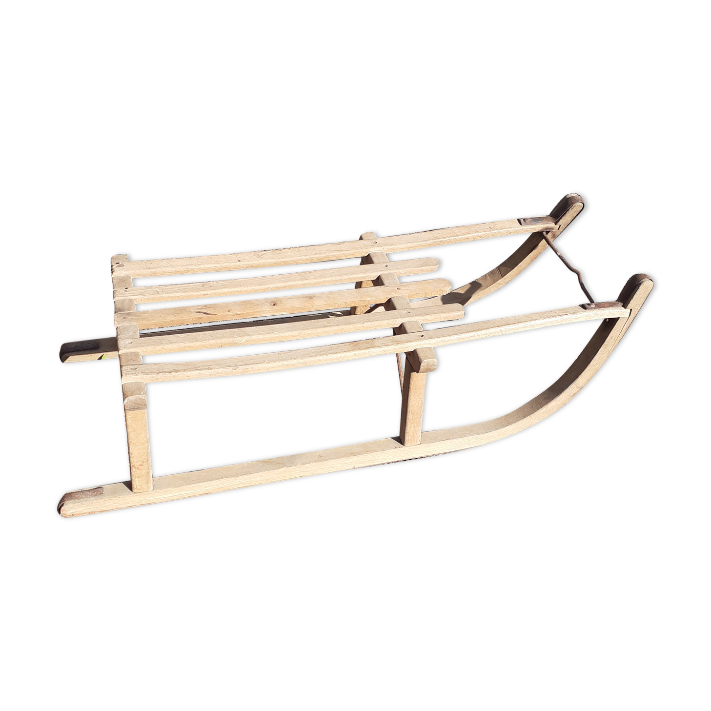 Old wooden sled