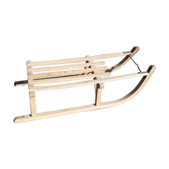 Old wooden sled