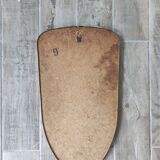 Asymmetrical mirror freeform rearview mirror