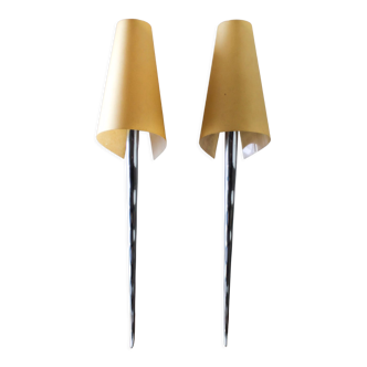 Pair of sconces by Pete Sans for Taller Uno