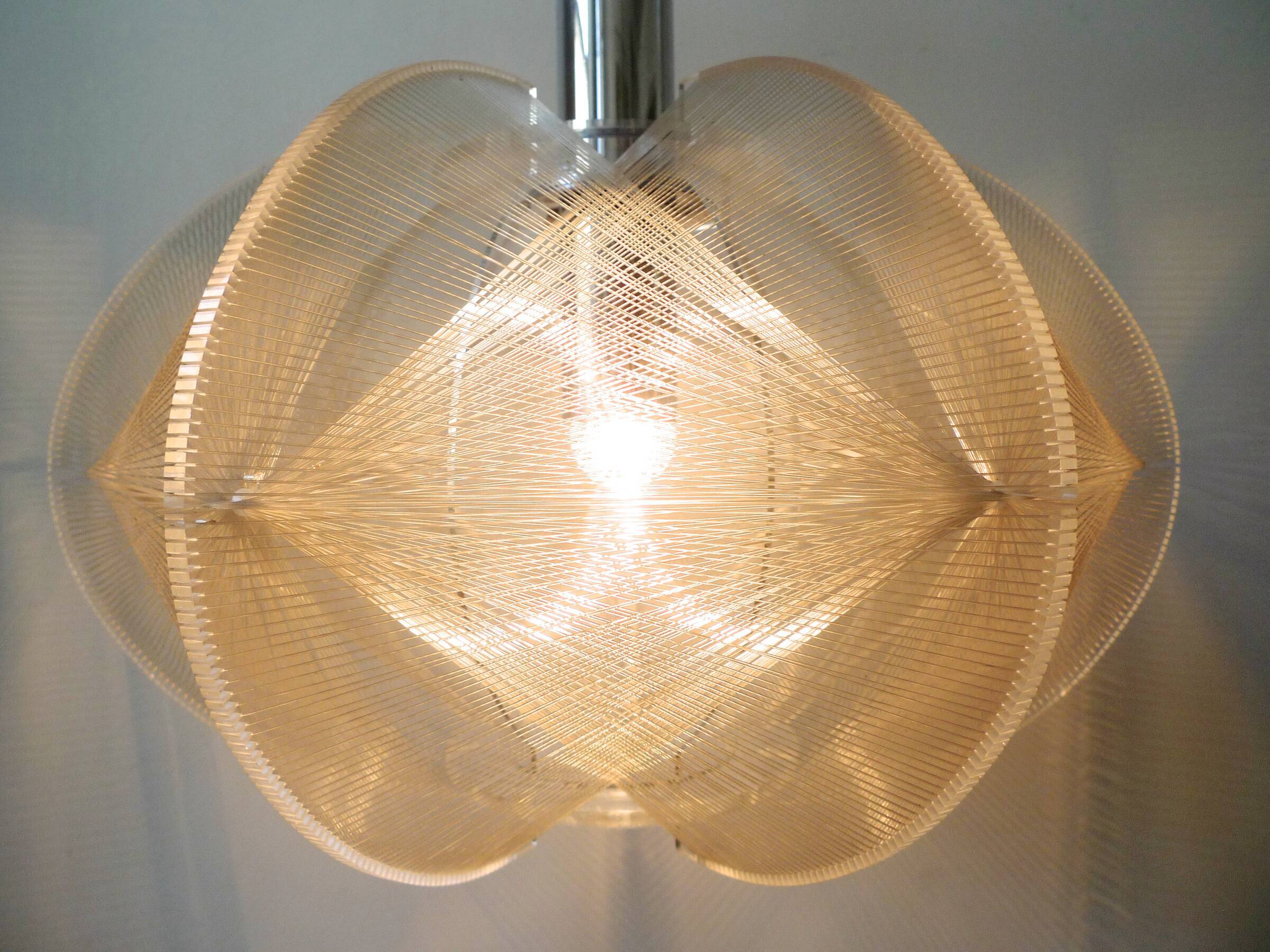 Paul Secon hanging lamp by Sompex 1960