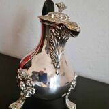 Solid silver teapot