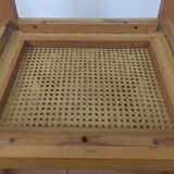 1960 armrest cannest chair