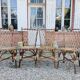 4 Louis Sognot chairs