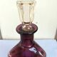 Enamelled decanter of the XXth Art Deco style