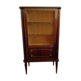 Showcase Louis XVI style mahogany