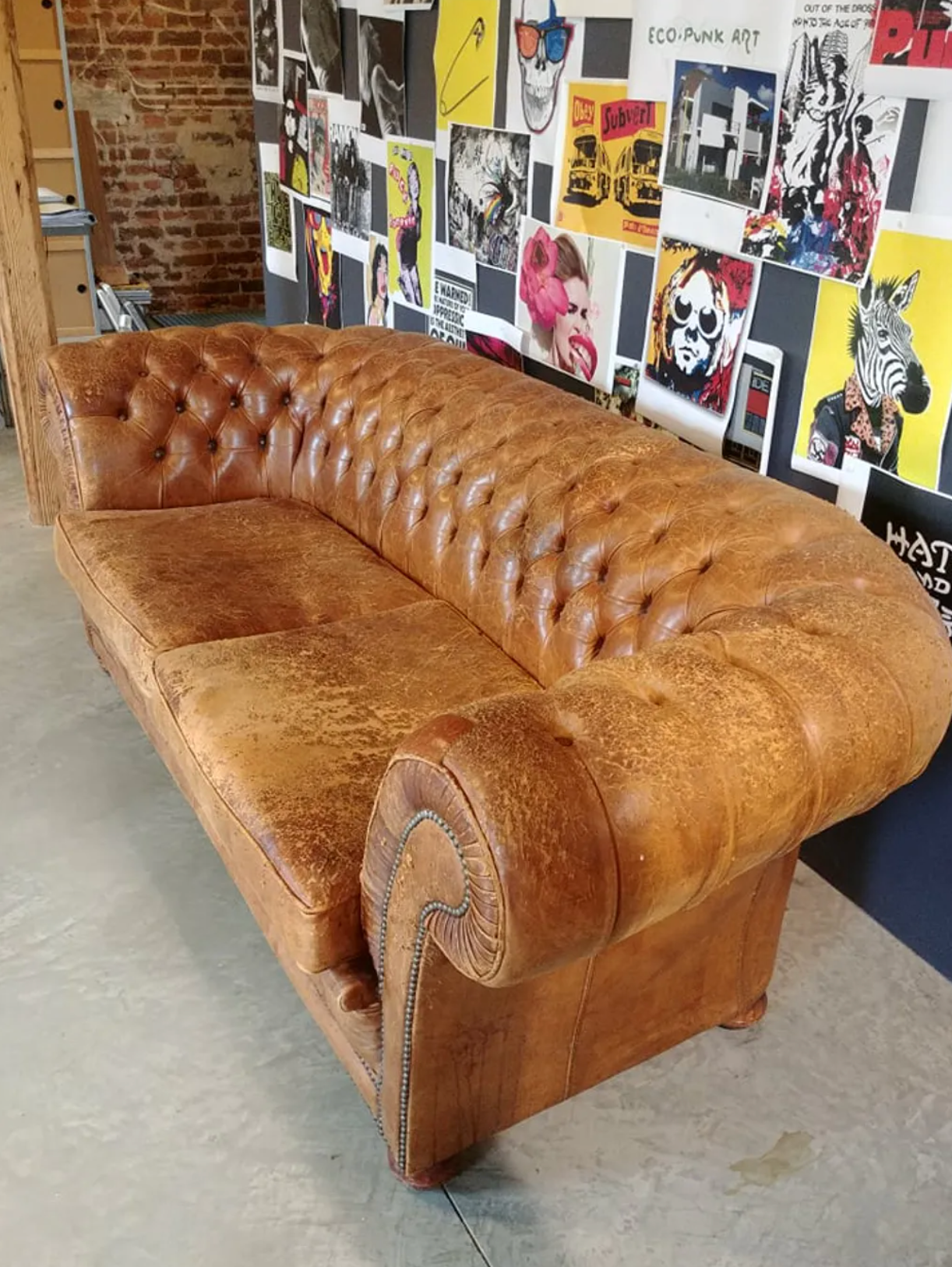 3-seater Chesterfield Sofa