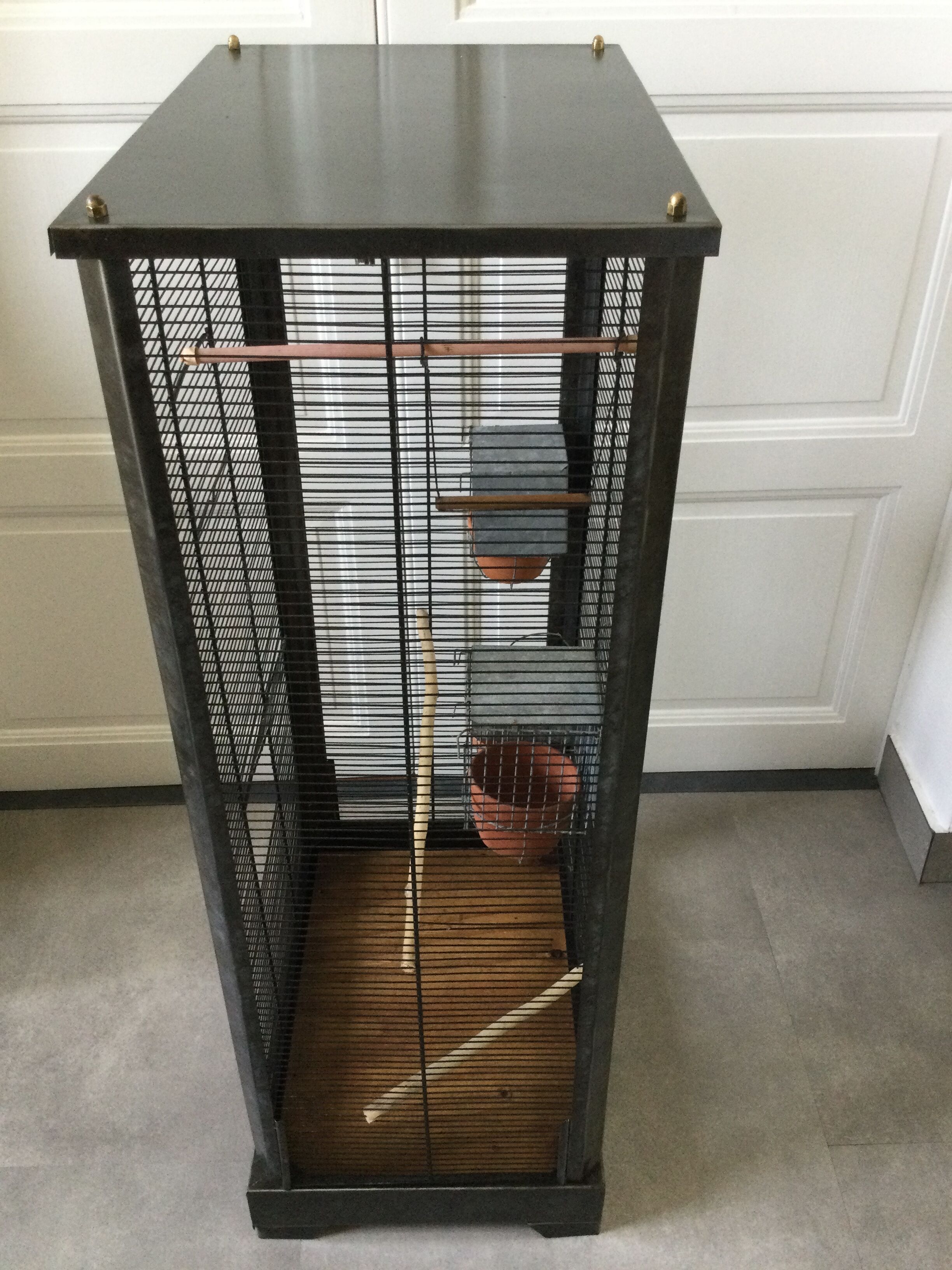 Bird cage, restored