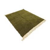 Tapis vert artisanal 250cmx150cm