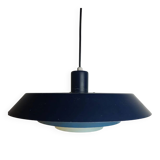 Troika in blue metal, Bent Karlby for Lyfa, Denmark 1960