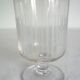 Lot de 6 verres à vin en cristal taillé vintage.