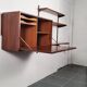 Etagere secrétaire mural scandinave en bois Design Kai Kristiansen
