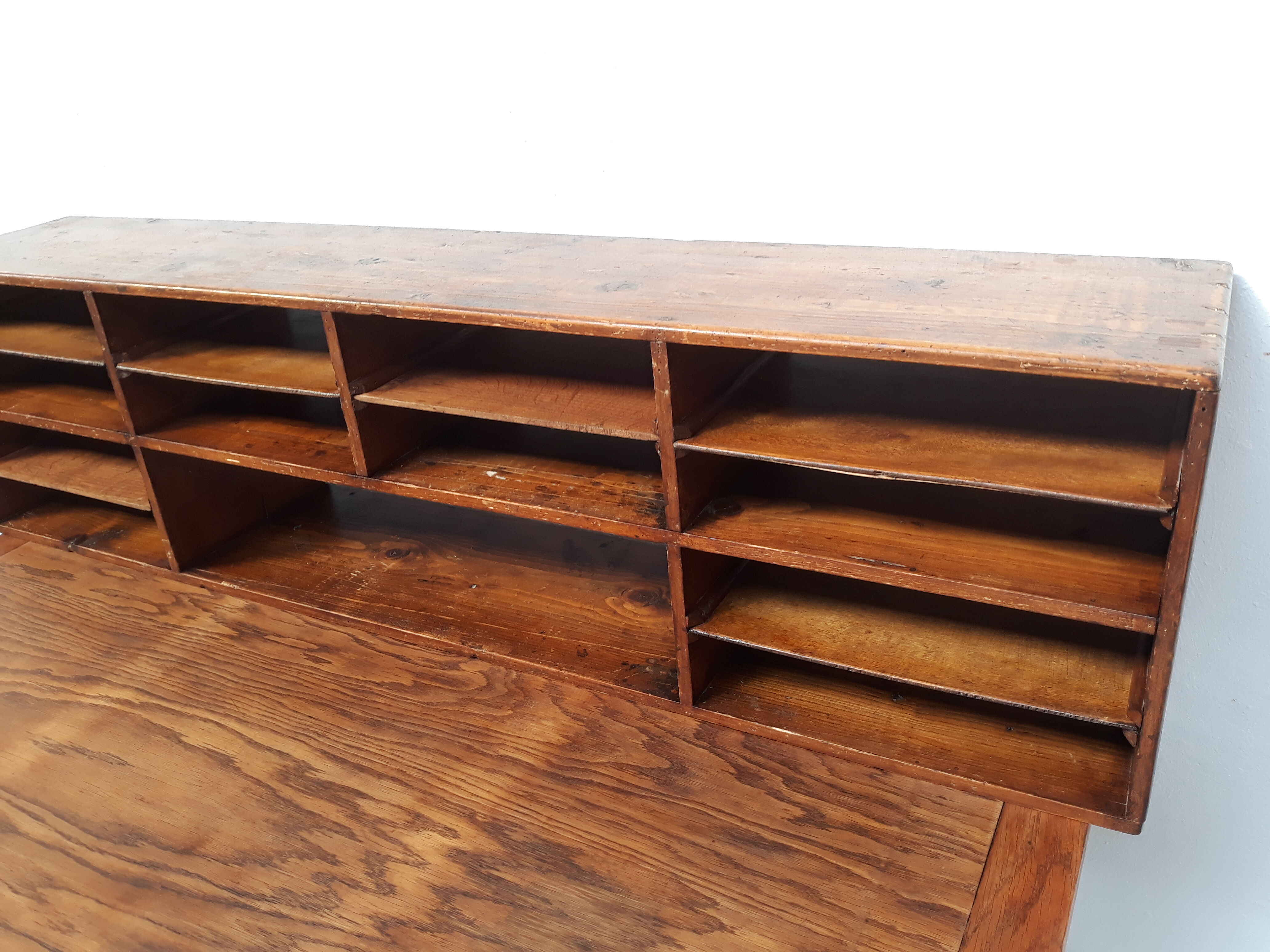 Furniture of craft shelf or sorter wooden document