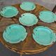 Six Vallauris ceramic plates, by Georges Huger