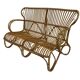 Vintage Rattan Sofa Belse 8 Design 1960s Rohe Noordwolde