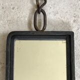 Undue metal mirror 19x34cm