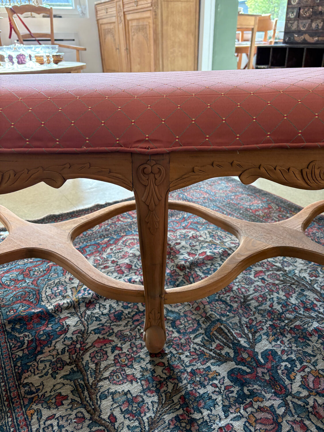 Banquette Louis XV aerogommée
