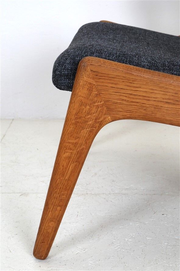 Fully restored Kurt Østervig / Rolschau Møbler “Wing Chair” armchair, mid-century Danish modern design, 1950s/1960s