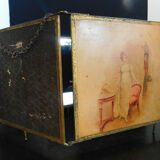 Miroir triptyque de barbier