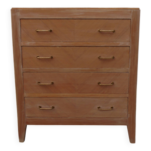 Commode vintage en bois - plateau