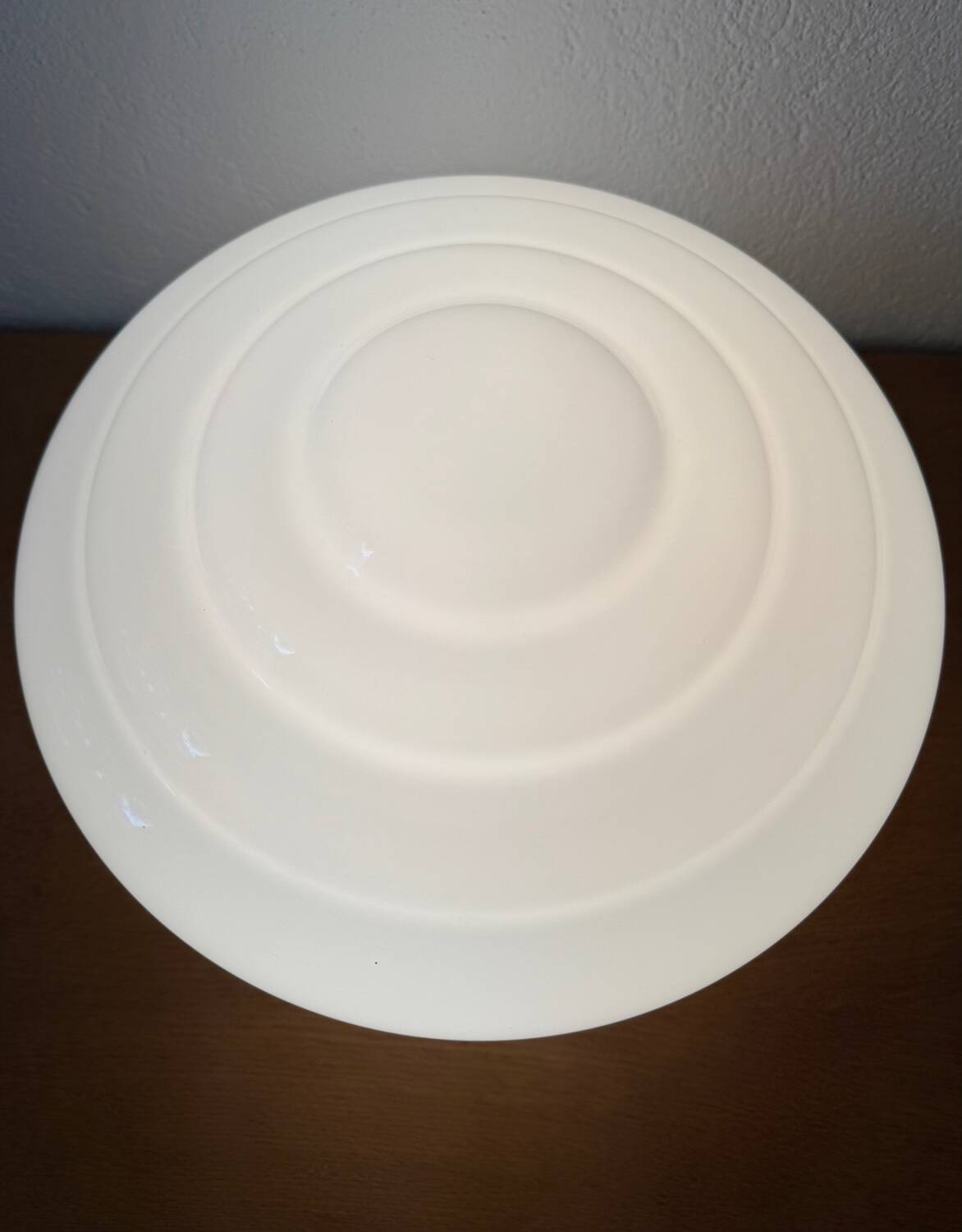 Plafonnier opaline Art Déco